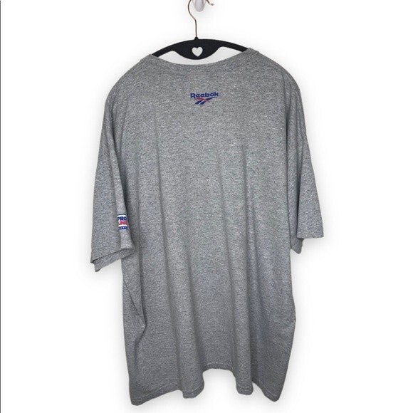Reebok Patriots Football Vintage Pro Line Authentic T Shirt Gray Men's Size XL - Picture 2 of 13